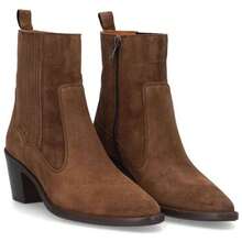 Alpe Ankle Boots 151-25811133 For Women In Color Brown - بني - مشاهدة 3