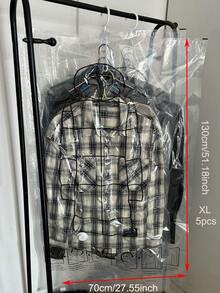 新款悬挂式真空收纳袋，大号真空压缩袋，适用于衣物、外套和床上用品。 - 查看 14