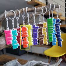 1 Móc khóa tên bằng acrylic tùy chỉnh, màu sắc tươi sáng, thẻ tên cá nhân hóa, phù hợp với ba lô và hành lý, có thể dùng làm móc khóa chữ cái cá nhân hóa, thẻ túi đựng đồ ăn trưa, nhãn tên, đồ dùng học tập, v.v., đồ dùng du lịch, đồ dùng học tập - Nhiều màu - Xem 36