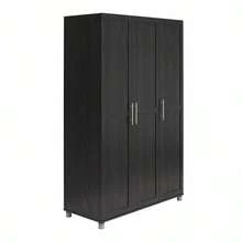 Camberly Framed 3 Door Wardrobe - Black1 - View 9