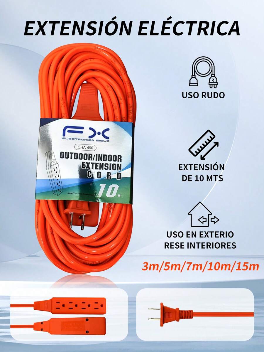 Extension Cords - 10 Meters - View 1