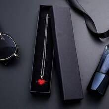 1/12pcs 20pcs Elegant Versatile Jewelry Gift Boxes, Perfect For Earrings, Rings, Necklaces And Pendants - Ideal For Holiday Gifts, Christmas, Valentine's Day And Back To School Celebrations, Ensuring Your Gifts Shine With Fashion And Sophistication, Suitable For Any Occasion And Special Moment. - Black - View 9