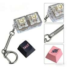 2-Key KPOP Keycap Keychain, "DO IT" Keychain, Bag Charm, Phone Charm, Made Of PET Material, Suitable For Concert Keychain And Fans - View 2