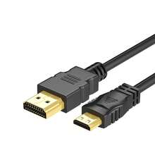 Mini  -  変換ケーブル 1m スリムケーブル 4K/ 30Hz HEC/ ARC対応 双方向通信 ディスプレイ/ パソコン/ プロジェクターなどに対応 - チェックする 4