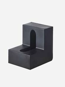 1个黑色/白色/灰色/咖啡色PP塑料纸巾盒，创意ins风防水多向纸巾架，适用于厨房、客厅、浴室、桌面 - 彩色 - 查看 11