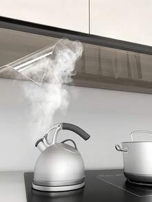 1 Roll Waterproof, Oil-Proof, Flame Retardant, Anti-Mold Cabinet Protective Film, Removable Adhesive Sticker, Suitable For Cabinet, Kitchen, Tabletop, Wall, Coffee Table, Dining Table, Furniture, Marble Renovation, Etc. - Oil-resistant Film - View 2