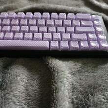 136 Keys Full Set Purple Wave Keycaps, Suitable For Mechanical Keyboard And Magnetic Axis Keyboard DIY - View 4
