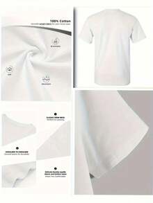 No hay familia como la que tengo, camiseta divertida para reunión familiar 2025, camiseta de algodón a la moda de manga corta, camiseta corta estilo urbano, cómoda y adecuada para hombres, camiseta con cuello redondo, súper suave, transpirable, absorbente de humedad, regalo para hombres. - Negro - Ver 4