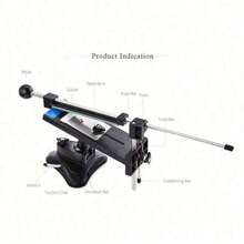 Knife Sharpener Ruixin Pro II All Iron Steel Professional Chef Knife Sharpener Kitchen Sharpening System Fix-Angle 4 Whetstone - Black - View 2