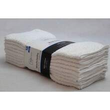 White 18-Pack Washcloths Bulk Set For Bath Spa And Face - 1 - View 4