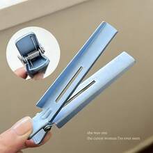 Styling Tool To Add Natural Volume To The Roots; Essential For Bangs Styling; Manual Curling Iron Can Increase Volume And Styling; High-Top Hair Clips; Makeup Styling Clips; Bangs Clips; Seamless Duck-Mouth Hair Clips. - Multicolor - View 12