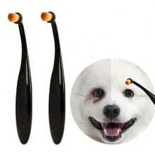 Battery-Free Pet Eye Cleaning Brush - Soft Non-Irritating Bristles, Removes Dirt And Secretions - Suitable For Poodles, Pomeranians And Cats - Multicolor - View 5