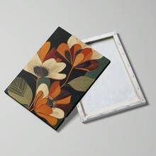 1 Tranh canvas phong cách Boho giữa thế kỷ, có khung/không khung, họa tiết hoa lá trừu tượng, tông màu đất, tranh treo tường tối giản, trang trí retro cho ký túc xá, phòng khách, phòng ngủ, trang trí nhà hiện đại. - A - Xem 7