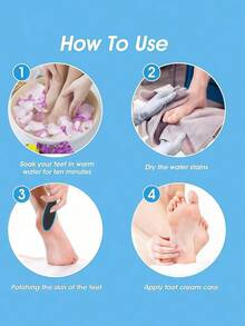 Foot Scrubber, Best Foot Care And Pedicure Tool, Removes Calluses. Dry And Wet Use, Foot Scrubbing Tool, Foot Care Tool, Travel Essentials, Travel Must-Have, Foot Scrubbing Tool - Multicolor - View 4