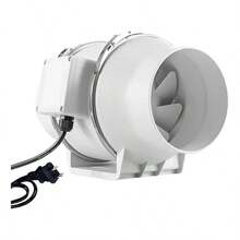 6-Inch Quiet And Powerful Air Extractor - Phích cắm loại A của Mỹ (220-240V) - Xem 6