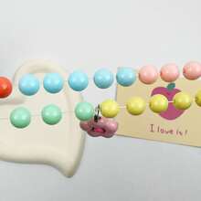 1pc Lovely Pet Cat & Dog Handmade Flower Pendant Necklace Jewelry - Multicolor - View 4