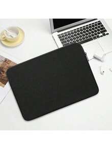 1pc Minimalist Laptop Sleeve, Portable Inner Liner, Waterproof Tablet Protective Case - View 1