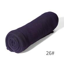 [丝绸] 女士吸汗头巾 高档防风防沙围巾 四季皆宜 款式 - 彩色 - 查看 36