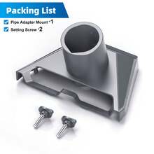 Bộ chuyển đổi ống gắn cột bằng hợp kim nhôm cho ăng-ten Starlink Gen 3 tiêu chuẩn. - cho Starlink Gen 3 - Xem 10