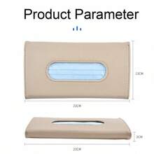 Car Tissue Box, Train Tissue Box With Napkin Clip Holder - A - View 9