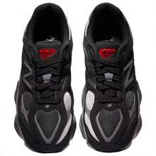 New Balance NB 9060 Low Top Kids' Running Shoes Red Violet Unisex GC9060EP | Cushioned Performance, Lightweight Comfort - Dark Black - View 3