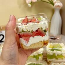 20/10 chiếc cốc mousse vuông trong suốt, hộp đựng kẹo, thích hợp cho sinh nhật, đám cưới, tiệc lễ hội, đựng tráng miệng, trái cây, bánh pudding, thạch, kem, hộp đựng bánh, đồ dùng tiệc tùng, phục vụ sự kiện, hộp vuông, bộ đồ ăn hiện đại, cốc nhẹ, hộp đựng bánh. - Nhiều màu - Xem 4