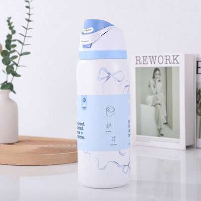 32oz Bestselling Stainless Steel Insulated Tumbler, Large Capacity Portable Handheld Sports Water Bottle, Multiple Colors Available