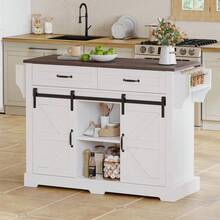 Cabinets - Brown+White + MDF + European - View 8