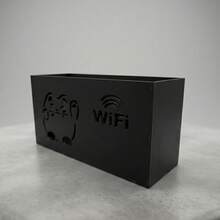 Porta Modem/Roteador de Parede em MDF Cru - 1 unidade - Visão 9