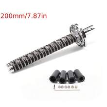 150mm/200mm JDM Samurai Sword Style Shift Knob - Universal Dust Cover Boot And Adapter, Fit For Most Manual Transmission Vehicles Like , Subaru, Etc. (Racing Style Shift Lever) - A - View 18