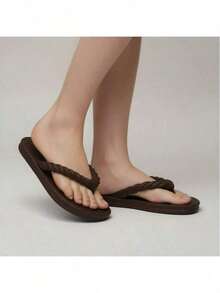 CloudSoft Star Slide – Walk On Clouds In Style - 咖啡棕 - 查看 4