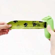 Kit With Up To 30 Rolls Of 450 Bags For Picking Up Pet Poop (Dog, Cat) + Holder. - 查看 7