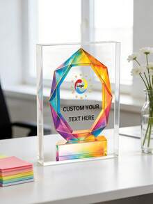 Bảng vinh danh bằng acrylic cá nhân hóa – Tên, logo và thông điệp tùy chỉnh | Thiết kế nghệ thuật | Vinh danh giáo viên nghỉ hưu, Giải thưởng nhân viên cá nhân hóa, Tri ân nhân viên nghỉ hưu, Dành cho quản lý, nhân viên, Bảng vinh danh nghỉ hưu tùy chỉnh. - Nhiều màu - Xem 6