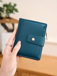 High Capacity RFID Waterproof PU Leather Wallet Card Holder, Essential For Travel - Multicolor - View 7