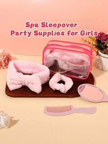 Món quà hoàn hảo dành cho phái nữ: Bộ quà tặng tiệc SPA 8 món, được thiết kế đặc biệt cho phái nữ. Bao gồm: Hộp đựng trang sức, băng đô, vòng tay, dây buộc tóc, kẹp tóc, túi đựng mỹ phẩm và gương. Lý tưởng cho tiệc độc thân, quà tặng cho phù dâu, Ngày Valentine, Ngày của Mẹ và dịp tựu trường. - Xem 11