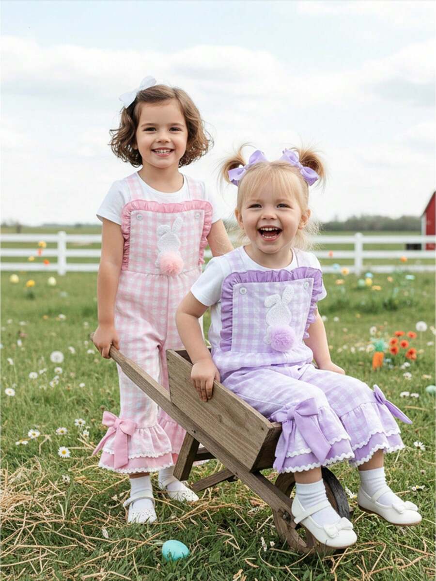 Baby Girls Dresses - 紫色 - 查看 1