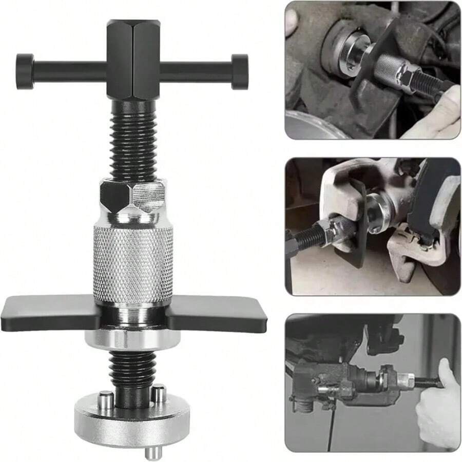 Universal Disc Brake Caliper Piston Rewind Tool Kit Auto Brake Repair Set - A - View 1