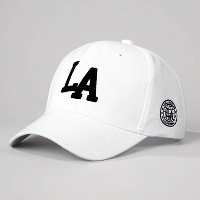 Iconic 3D Embroidered LA Baseball Cap Structured Hard Top For Women Men California Sun Hat Retro Cotton Trucker Hat Summer Outdoor Casual Adjustable Snapback Aesthetic Y2K Streetwear Hip Hop Style Headwear Sun Protection Breathable Lightweight Sports Cap For Gym Workout Hiking Running Errands Casual Streetwear  Headpiece High Quality Soft Fabric Comfortable Fit Curved Brim High Profile Hat Classic Design Versatile Daily Wear Essential Urban Fashion Statement Piece Premium Embroidery Detail Durable Material Sun Protection UV Shield Headwear Stylish Washed Fabric Hat For Youth Adults Gift For Bestie Boyfriend Girlfriend Iconic Graphic Cap All Day Comfort Reliable Quality Fashion Accessory Must Have Item For Summer Vacation Stylish Retro Vibe Cap Daily Outfit Essential Accessory