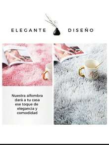 Multi-Colored Plush Rugs. Softness And Style For Your Home. Size 150 - Red - View 3
