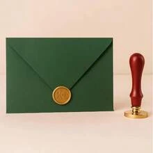 Custom Logo Wax Seal Stamp Kit For Wedding Invitation , Custom Letter Wax Stamp Kit , Wedding Wax Seal Kit , Letter Wax Stamp Kit - Multicolor - View 11