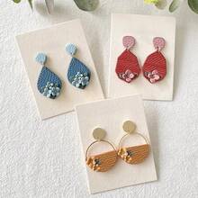 Arcilla suave con textura de panal, herramienta ideal para manualidades DIY, diseño y joyería para crear un efecto de textura uniforme - Multicolor - Ver 10