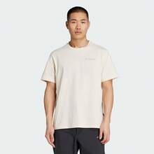 Adidas 男士 XPL POLYGIENE 短袖针织无领T恤 TJI8310 - 白色 - 查看 2