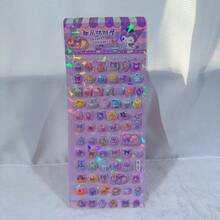 儿童3D卡通动物兔子鼻子贴纸 - 彩色 - 查看 20