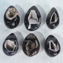 Natural Raw Healing Quartz Crystal Geode, Asymmetrical Geological Mineral Specimen, Home Decor - Multicolor - View 7