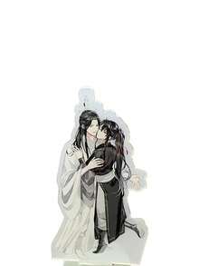 《魔道祖师》魏无羡&蓝忘机亚克力桌面立牌，高品质动漫收藏品，粉丝佳礼，万圣节礼物 - 彩色 - 查看 7