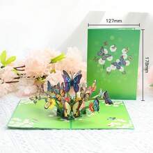 1 Thiệp 3D Pop-Up kèm phong bì | Thiết kế chim bói cá và hoa, thích hợp làm quà tặng cho giáo viên, bạn bè, gia đình và nhiều dịp khác như sinh nhật, nghỉ hưu, kỷ niệm, Ngày của Mẹ. - nhiều màu - Xem 14