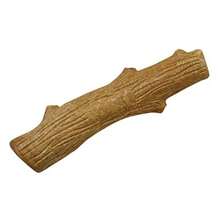 Pupstages Dogwood Dog Chew Toy Real-Wood Blend Natural Flavor And Texture Moderate Chewers Large 8" - Gói lớn gồm 1 sản phẩm - Xem 1