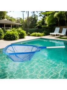 1套蓝色杆式撇渣网，高效便捷的泳池和花园清洁 - A - 查看 5