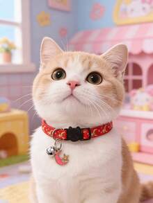 1 件装宠物星月项圈，颈围可调节，猫狗项圈，宠物节日礼物，斋月生日宠物配饰，宠物用品 - 彩色 - 查看 10
