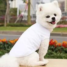 3pcs Dog Clothes, Pet Pullover, Colorful Solid Vest T-Shirt For Small Dogs & Cats, Lightweight Summer Sleeveless Top For Pets - Multicolor - View 6